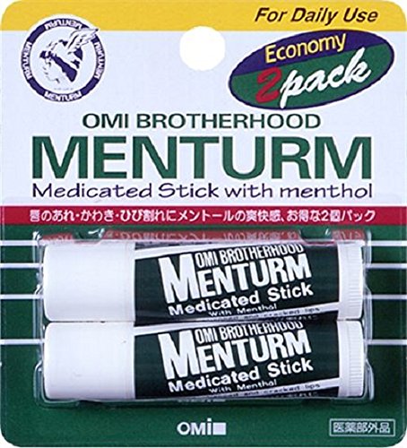 メンターム薬用スティックレギュラー2個パック メンターム薬用スティックレギュラー2個パック