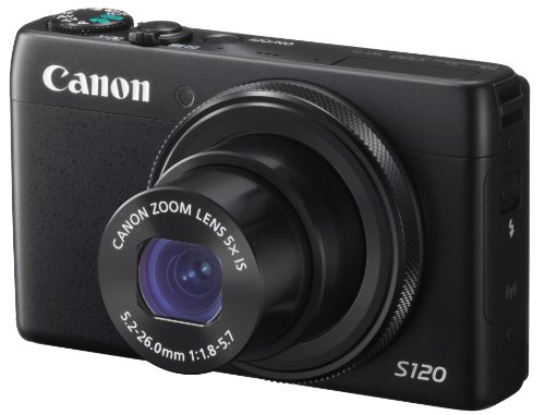 Canon デジタルカメラ PowerShot S120(ブラック) F値1.8 広角24mm 光学5倍ズーム PSS120(BK) Canon デジタルカメラ PowerShot S120(ブラック) F値1.8 広角24mm 光学5倍ズーム PSS120(BK)